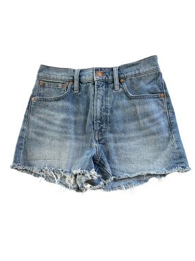 Madewell the Perfect Jean Short Cutoff Denim High Rise Casual Womens Size 28